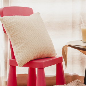 Obliečka na vankúš farba krémová