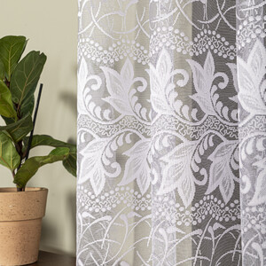 Záclona žakárová metrážová výška 170 cm