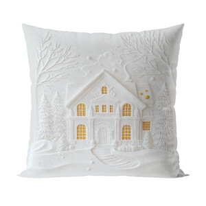 Dekoratívna obliečka na vankúš 3D EFEKTOM 40x40 cm