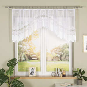 Hotová záclona žakárová výška 80 cm šírka 250 cm