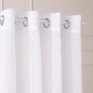 Hotová záclona s krúžkami šírka 300 cm výška 250 cm