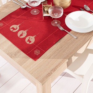 Vianočný obrus vyšívaný 40x140 cm